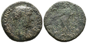 (Bronze,20.53g 32mm) Hadrian AD 117-138. Sestertius AE.