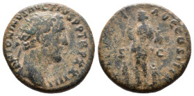 (Bronze, 10.94g 26mm) Antoninus Pius AE (138-161 AD).
