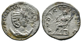 (Silver, 3.78g 23mm) OTACILLA SEVERA, wife of Philip I, 244-249 AD. AR Antoninianus