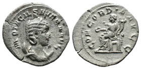 (Silver, 3.21g 23mm) OTACILLA SEVERA 244-249 AD. AR Antoninianus