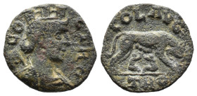 (Bronze, 3.51g 20mm) Troas, Alexandria Pseudo-autonomous issue, time of Gallienus, circa AD 253-268