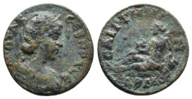 (Bronze, 5.09g 21mm) LYDIA. Saitta. Otacilia Severa, Augusta, 244-249