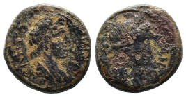 (Bronze, 3.45g 17mm) MYSIA. Pergamum. Pseudo-autonomous. c. AD 40–60 AE.