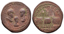 (Bronze, 11.09g 27mm) BITHYNIA. Nicomedia. Valerian I, Gallienus, and Valerian II (Caesar, 256-258 ). Ae
