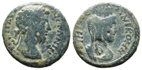 (Bronze, 7.22g 24mm) BITHYNIA. Nicomedia. Marcus Aurelius, 161-180. AE.