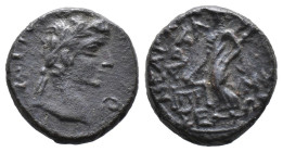 (Bronze, 5.01g 18mm) PHRYGIA. Prymnessus. Augustus (27 BC-14 AD). Nearchos Arta, magistrate. AE.