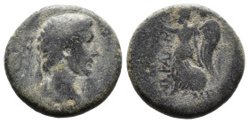 (Bronze, 5.54g 21mm) Phrygia. Akmoneia. Augustus 27 BC-AD 14. AE.