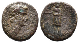 (Bronze, 4.62g 18mm) Phrygia Aezanis Tiberius 14-37. AE.