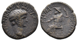 (Bronze, 4.52g 19mm) PHRYGIA. Sebaste. Nero (AD 54-68). AE