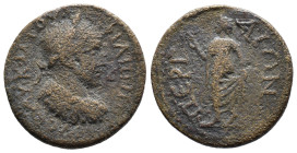 (Bronze, 10.77g 26mm) Pamphylia, Perge Philippus I 244-249 AD AE.