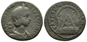 (Bronze, 11.26g 29mm) Cilicia. Tarsos. Tranquillina AD 241-244. AE.