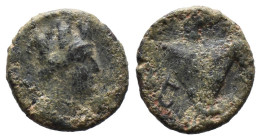 (Bronze, 1.69g 15mm) CAPPADOCIA, Caesarea-Eusebia. Pseudo-autonomous Time of Trajan, AD 98-117.AE