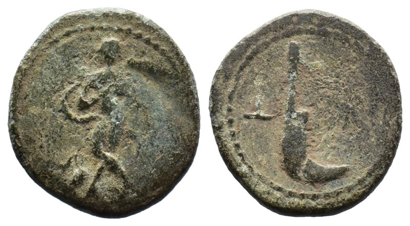 (Bronze, 3.08g 18mm) PISIDIA. Etenna. Ae (1st century BC).