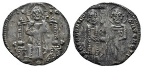 (Silver, 2.07g 21mm) Medieval coin
Italian states Venice Pietro Gradenigo silver Grosso 1289-1311