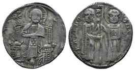 (Silver, 2.11g 22mm) Medieval coin
Italian States Venice Ranieri Zeno silver Grosso 1253-1268