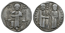 (Silver, 2.15g 21mm) Medieval coin
Italian States Venice Jacopo Tiepolo silver Grosso 1229-1249
