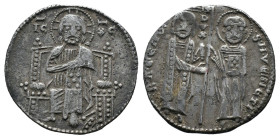(Silver, 2.08g 20mm) Medieval coin
Italian  States Venice Ranieri Zeno silver Grosso 1253-1268