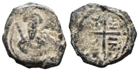 (Bronze, 4.27g 25mm) Byzantine Ancient Coins.
