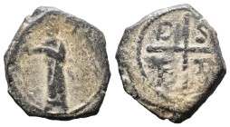 (Bronze, 5.60g 23mm) Byzantine Ancient Coins.