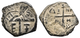 (Bronze, 1.97g 20mm) Byzantine Ancient Coins.