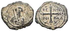 (Bronze, 3.50g 23mm) Byzantine Ancient Coins.