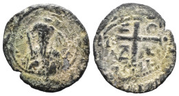 (Bronze, 2.76g 23mm) Byzantine Ancient Coins.