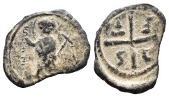 (Bronze, 2.04g 21mm) Byzantine Ancient Coins.