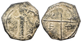 (Bronze, 1.97g 21mm) Byzantine Ancient Coins.