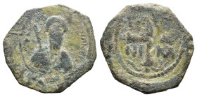 (Bronze, 3.62g 22mm) Byzantine Ancient Coins.