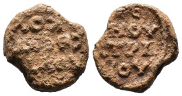 (Seals, 8.65g 21mm) Byzantine Seal IX-XV cent