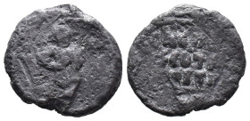 (Seals, 5.86g 21mm) Byzantine Seal IX-XV cent