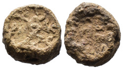 (Seals, 18.92g 19mm) Byzantine Seal IX-XV cent