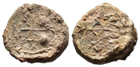 (Seals, 9.60g 21mm) Byzantine Seal IX-XV cent