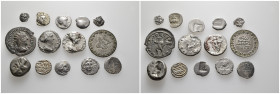 (Silver, 22.05g 14 Pieces. Sold as seen)