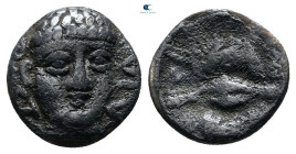 Campania. Phistelia circa 325-275 BC. Obol AR