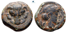 Bruttium. Rhegion circa 420-387 BC. Bronze Æ