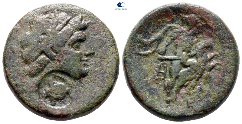 Sicily. Gela circa 200-100 BC. 
Bronze Æ

24 mm, 10,70 g



very fine