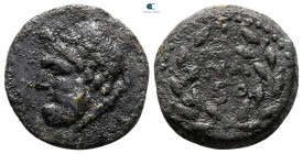 Sicily. Uncertain mint circa 200-190 BC. Bronze Æ
