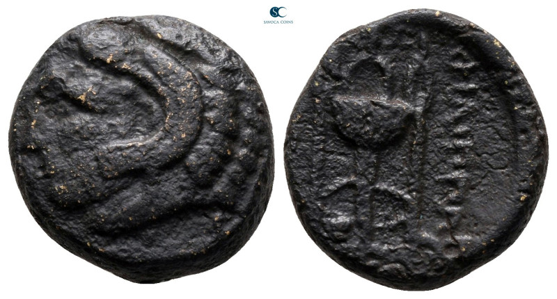 Macedon. Philippoi circa 356-345 BC. 
Bronze Æ

16 mm, 5,20 g



nearly v...