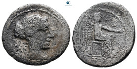 M. Cato 89 BC. Rome. Quinarius AR