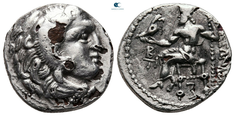 Kings of Macedon. Sidon (?). Alexander III "the Great" 336-323 BC. 
Fourrée Dra...