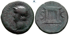 Nero AD 54-68. Uncertain Balkan mint. As Æ