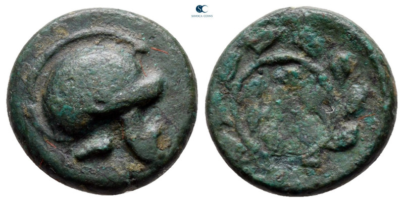 Thrace. Maroneia (as Agothokleia) circa 300-200 BC. 
Bronze Æ

14 mm, 2,79 g...