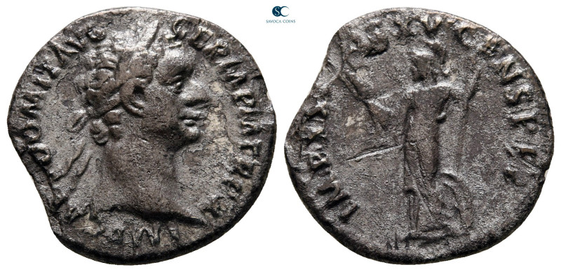 Domitian AD 81-96. Rome
Denarius AR

19 mm, 2,60 g



very fine