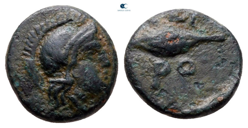 The Thracian Chersonese. Chersonesos circa 386-309 BC. 
Bronze Æ

11 mm, 1,27...