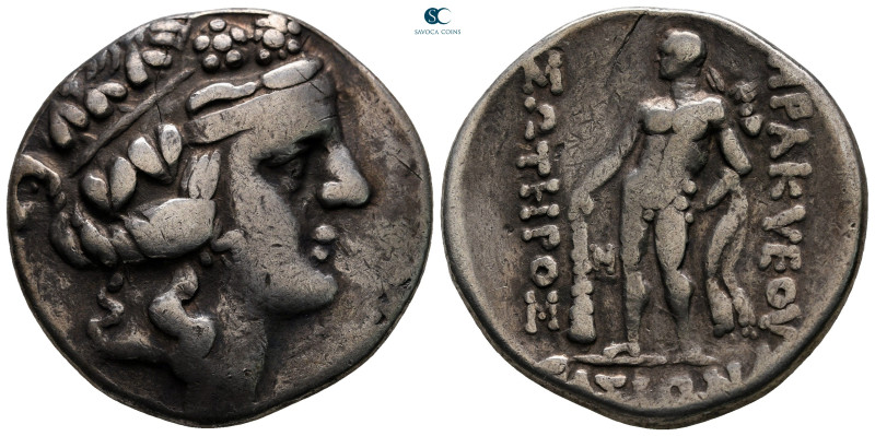 Islands off Thrace. Thasos after circa 148 BC. 
Tetradrachm AR

30 mm, 16,39 ...