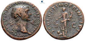Trajan AD 98-117. Rome. As Æ