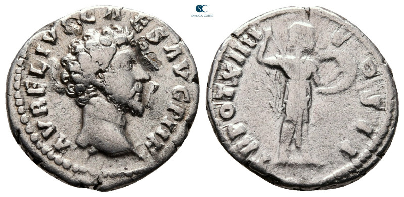 Marcus Aurelius, as Caesar AD 139-161. Rome
Denarius AR

18 mm, 2,60 g


...