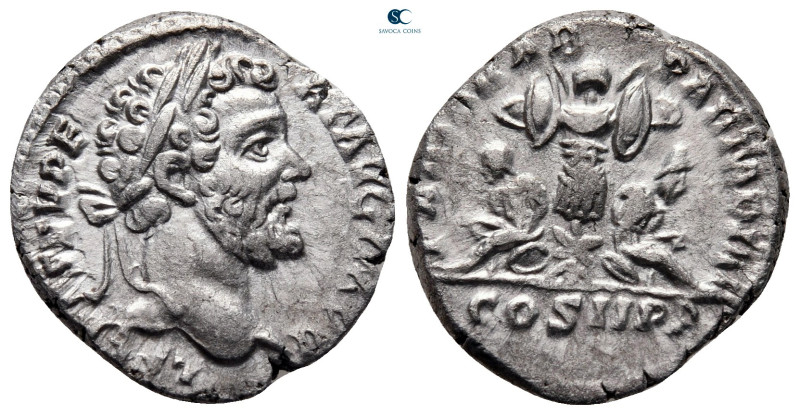 Septimius Severus AD 193-211. Rome
Denarius AR

19 mm, 3,30 g



very fin...