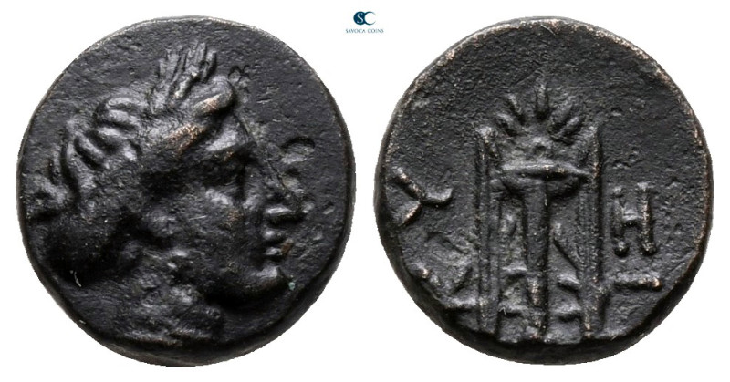 Mysia. Kyzikos circa 300-200 BC. 
Bronze Æ

11 mm, 1,23 g



very fine